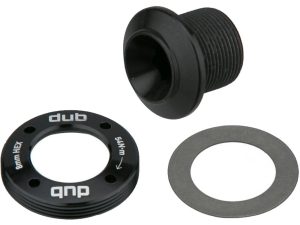 CRANK ARM BOLT SELF-EXTR M18/M 30 DUB BLK
