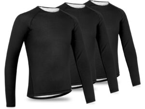 GripGrab Ride Thermal Long Sleeve Base Layer 3-Pack L, black
