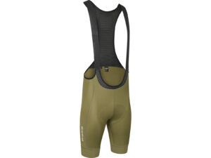 GripGrab PACR Bib Shorts Men's, XL, olive green