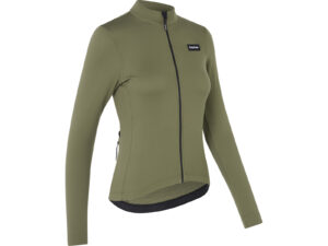 GripGrab W's EXPLR Merinotech Therm Long Sleeve Jersey, Women's, XL olive green