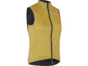 GripGrab W's PACR Windproof Lightwe Vest, Women's, XL, mustard yellow