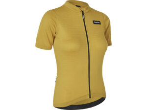 GripGrab W's EXPLR Merinotech Short Sleeve Jersey, Women's, XL mustard yellow