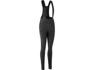 GripGrab W's PACR Thermal Bib Tight No Pad, Women's, XL, black