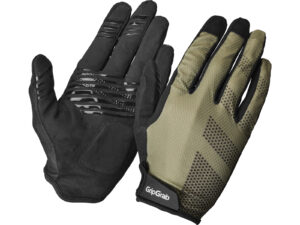 GripGrab Ride RC Lite Padded Full F Summer Glove, olive green, XL