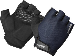 GripGrab EXPLR RC Max Padded Short Finger Summer Gloves, M navy blue
