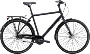 Black Winther 3 Herre 56cm 7g Shimano Nexus rullebremse sandblæst sort